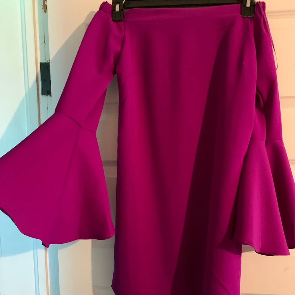 Off the shoulder dress